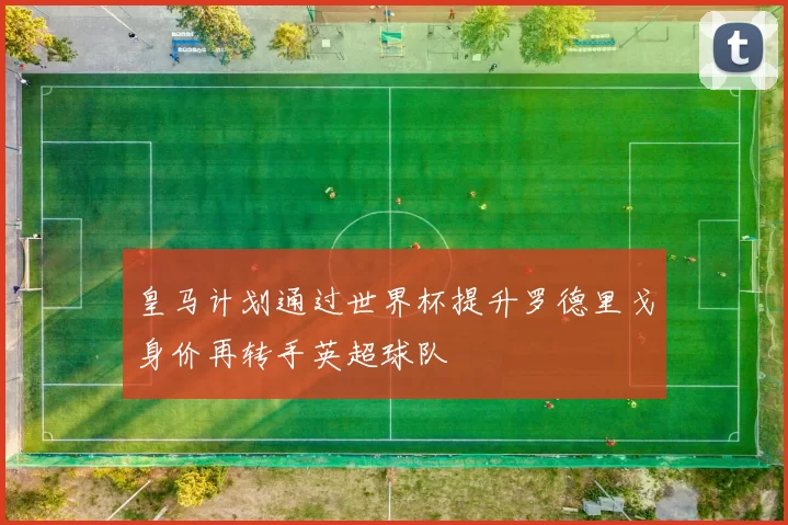 皇马计划通过世界杯提升罗德里戈身价再转手英超球队